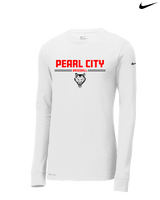 Pearl City HS Baseball Keen - Mens Nike Longsleeve
