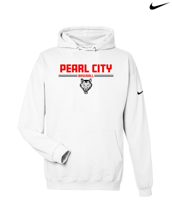 Pearl City HS Baseball Keen - Nike Club Fleece Hoodie
