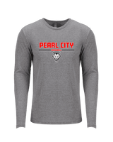 Pearl City HS Baseball Keen - Tri-Blend Long Sleeve