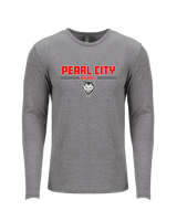 Pearl City HS Baseball Keen - Tri-Blend Long Sleeve