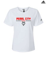 Pearl City HS Baseball Keen - Womens Adidas Performance Shirt