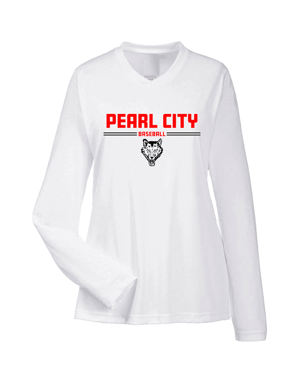 Pearl City HS Baseball Keen - Womens Performance Longsleeve