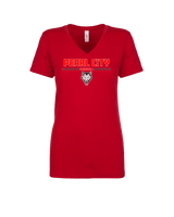 Pearl City HS Baseball Keen - Womens Vneck