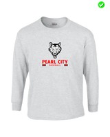Pearl City HS Baseball Stacked - Cotton Longsleeve