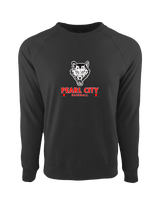 Pearl City HS Baseball Stacked - Crewneck Sweatshirt