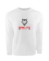 Pearl City HS Baseball Stacked - Crewneck Sweatshirt