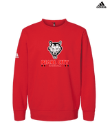 Pearl City HS Baseball Stacked - Mens Adidas Crewneck