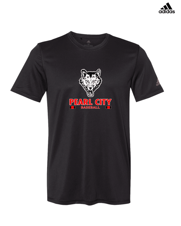 Pearl City HS Baseball Stacked - Mens Adidas Performance Shirt