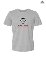 Pearl City HS Baseball Stacked - Mens Adidas Performance Shirt