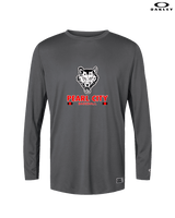 Pearl City HS Baseball Stacked - Mens Oakley Longsleeve