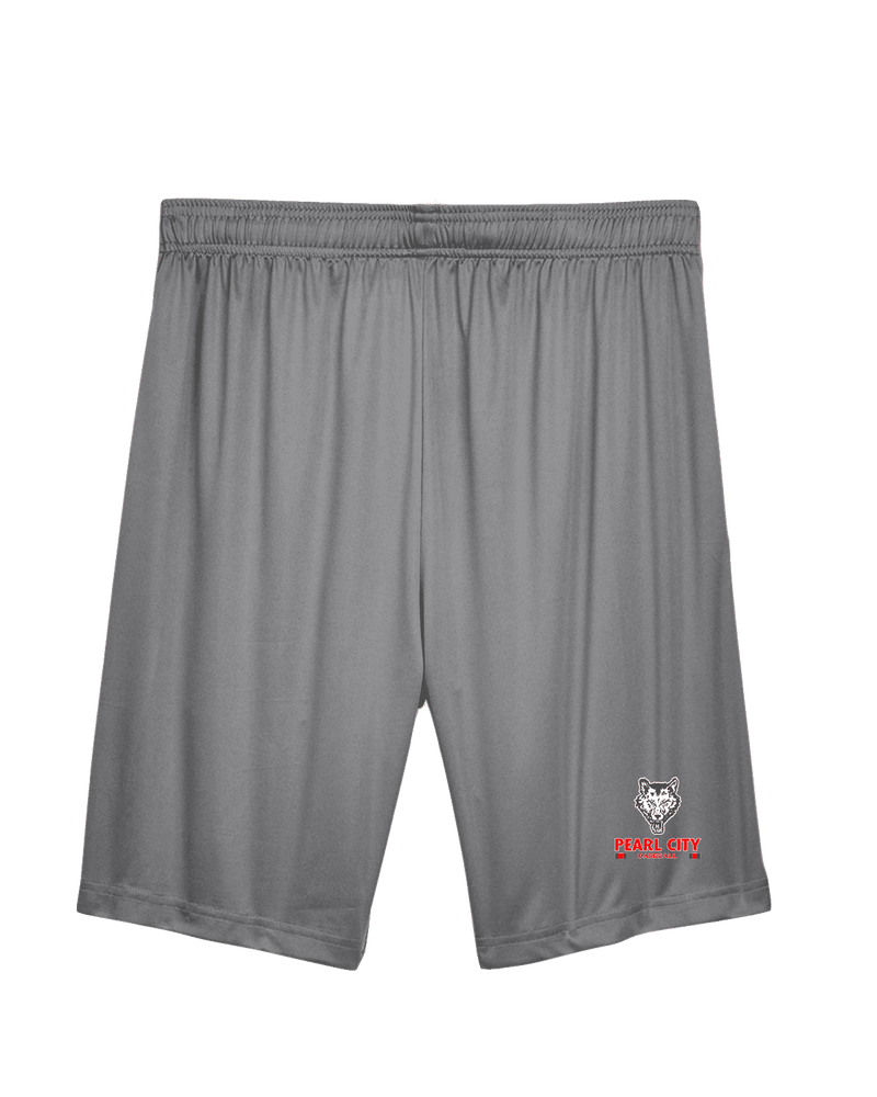 Pearl City HS Baseball Stacked - Mens Training Shorts with Pockets