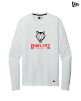 Pearl City HS Baseball Stacked - New Era Performance Long Sleeve
