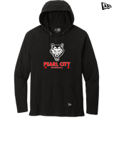 Pearl City HS Baseball Stacked - New Era Tri-Blend Hoodie