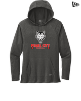 Pearl City HS Baseball Stacked - New Era Tri-Blend Hoodie