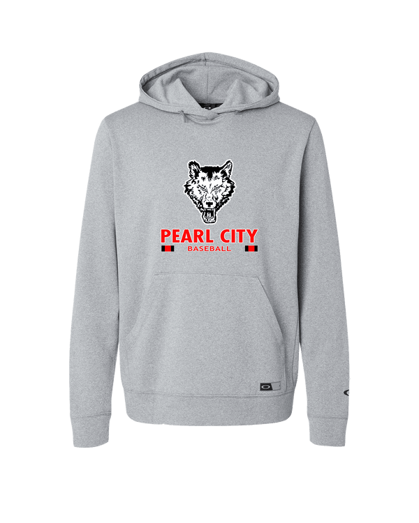 Pearl City HS Baseball Stacked - Oakley Performance Hoodie