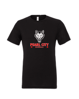 Pearl City HS Baseball Stacked - Tri-Blend Shirt