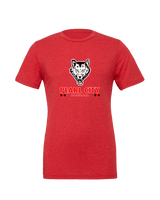 Pearl City HS Baseball Stacked - Tri-Blend Shirt