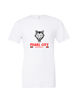 Pearl City HS Baseball Stacked - Tri-Blend Shirt