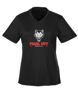 Pearl City HS Baseball Stacked - Womens Performance Shirt