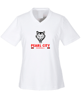 Pearl City HS Baseball Stacked - Womens Performance Shirt