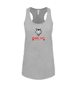 Pearl City HS Baseball Stacked - Womens Tank Top