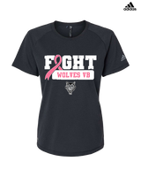 Pearl City HS Girls Volleyball Fight - Womens Adidas Performance Shirt