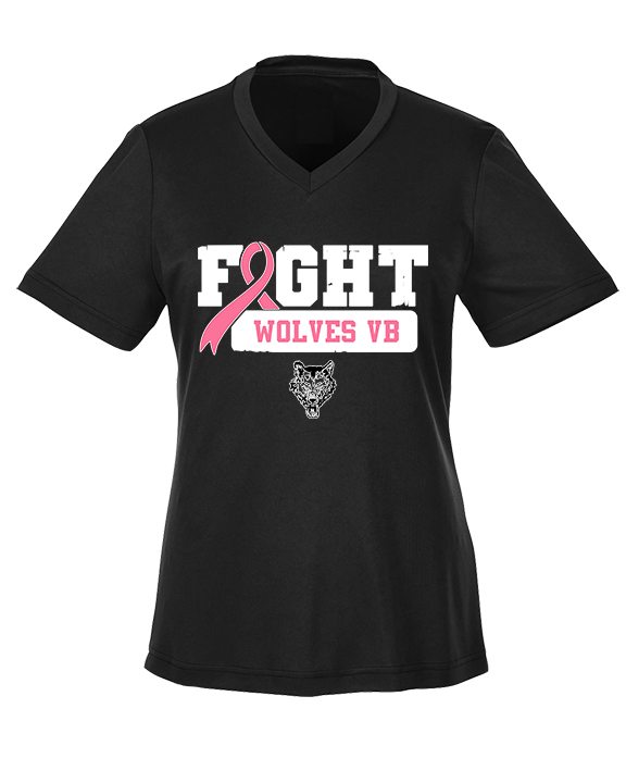 Pearl City HS Girls Volleyball Fight - Womens Performance Shirt