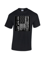 Pearl City HS Girls Volleyball Military Night - Cotton T-Shirt