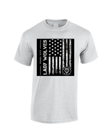 Pearl City HS Girls Volleyball Military Night - Cotton T-Shirt