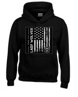 Pearl City HS Girls Volleyball Military Night - Unisex Hoodie
