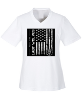 Pearl City HS Girls Volleyball Military Night - Womens Performance Shirt