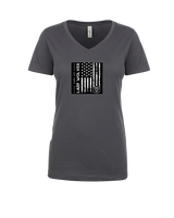 Pearl City HS Girls Volleyball Military Night - Womens Vneck