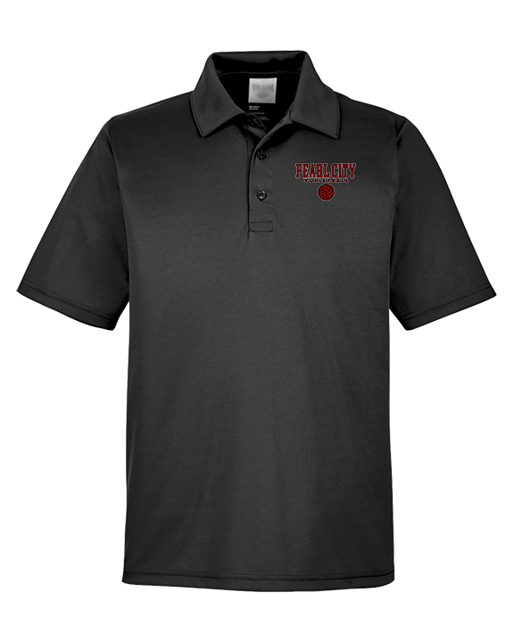 Pearl City HS Volleyball Block - Mens Polo