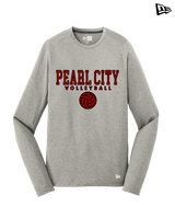 Pearl City HS Volleyball Block - New Era Performance Long Sleeve