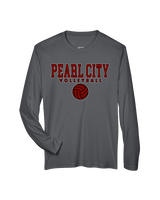 Pearl City HS Volleyball Block - Performance Longsleeve