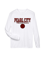 Pearl City HS Volleyball Block - Performance Longsleeve