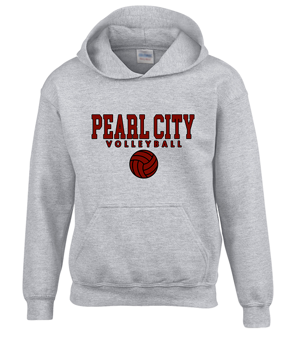 Pearl City HS Volleyball Block - Unisex Hoodie