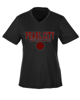 Pearl City HS Volleyball Block - Womens Performance Shirt