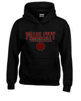 Pearl City HS Volleyball Block - Youth Hoodie