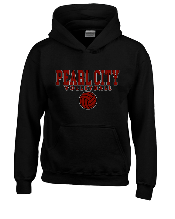 Pearl City HS Volleyball Block - Youth Hoodie