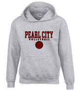 Pearl City HS Volleyball Block - Youth Hoodie
