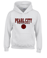 Pearl City HS Volleyball Block - Youth Hoodie