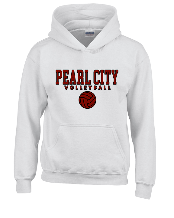 Pearl City HS Volleyball Block - Youth Hoodie