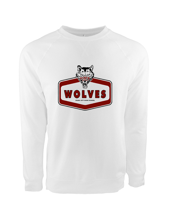 Pearl City HS Volleyball Board - Crewneck Sweatshirt