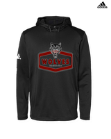 Pearl City HS Volleyball Board - Mens Adidas Hoodie