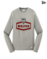 Pearl City HS Volleyball Board - New Era Performance Long Sleeve
