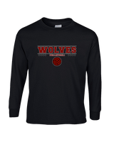 Pearl City HS Volleyball Border - Cotton Longsleeve