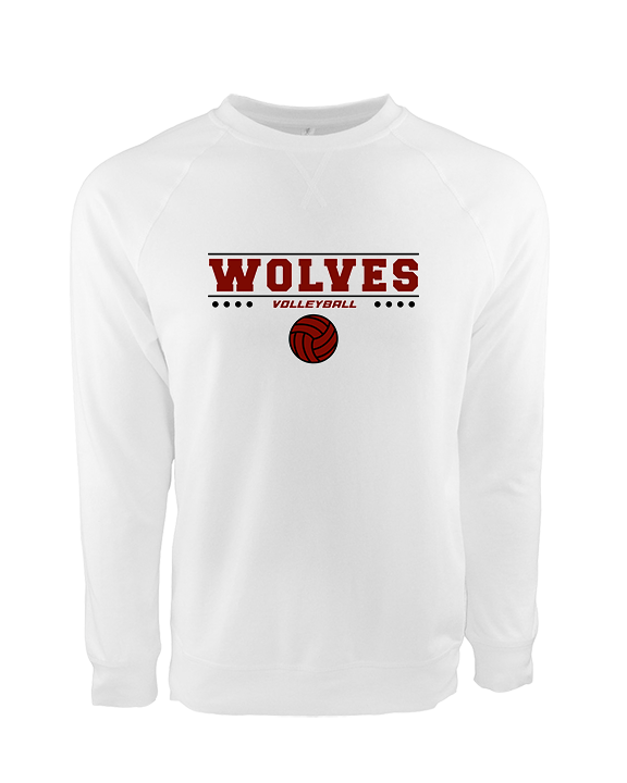 Pearl City HS Volleyball Border - Crewneck Sweatshirt