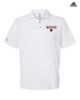 Pearl City HS Volleyball Border - Mens Adidas Polo