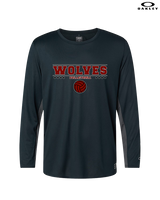 Pearl City HS Volleyball Border - Mens Oakley Longsleeve